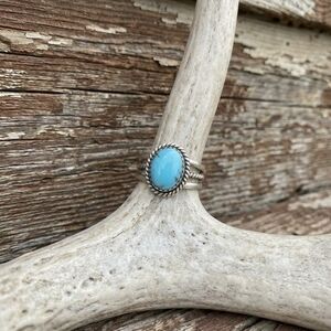Golden Hills Turquoise Sterling Silver Ring